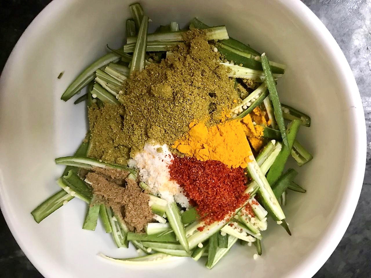 Kurkuri Bhindi/Okra Recipe