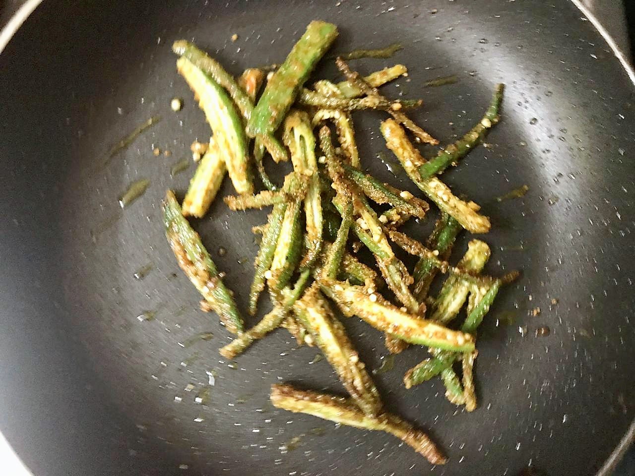 Kurkuri Bhindi/Okra Recipe