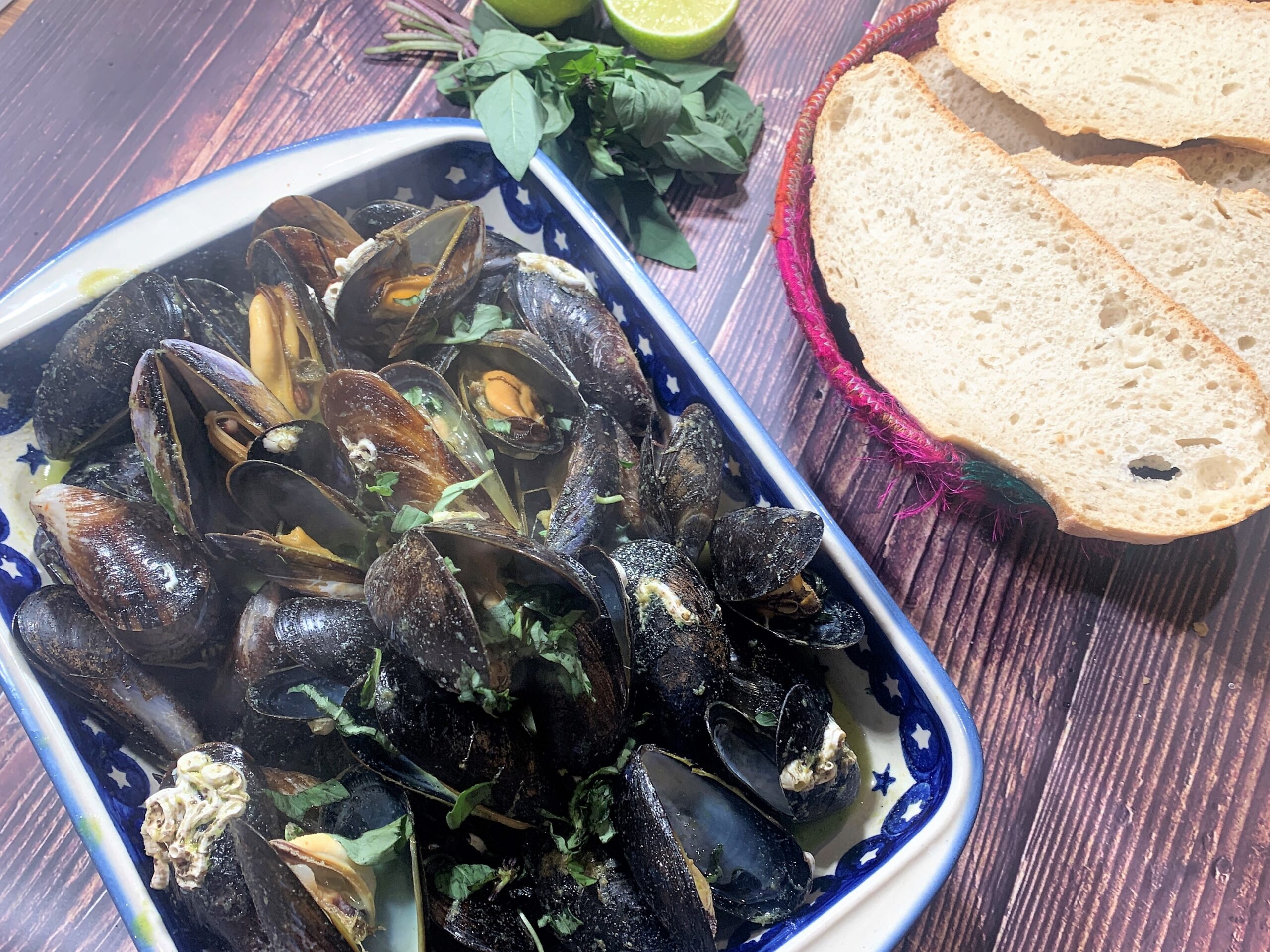 Thai Coconut Mussels Recipe