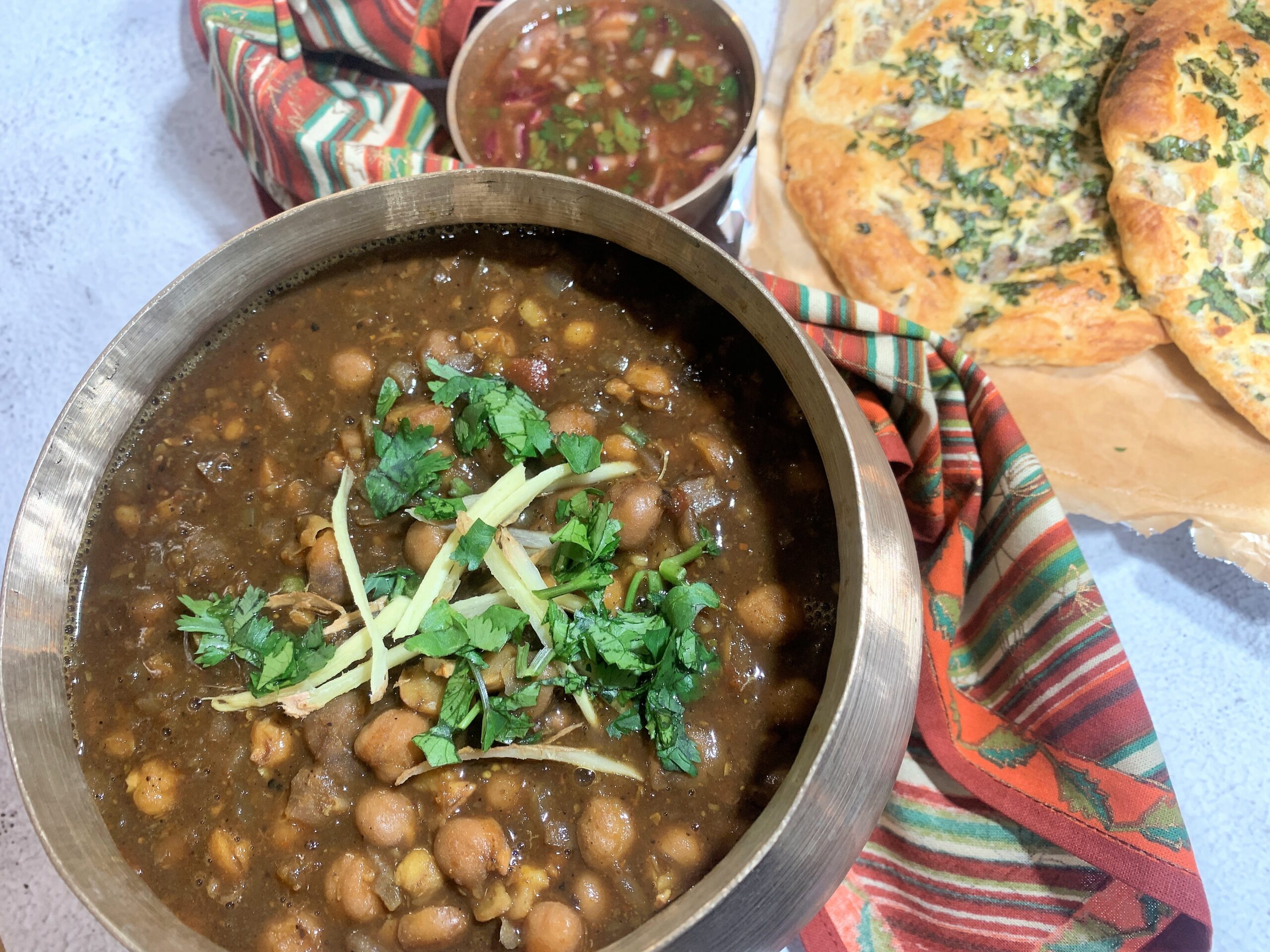 Amritsari Chole/Chickpeas Recipe