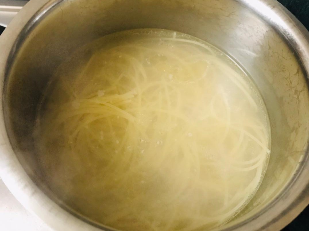 Vegetable Pesto Spaghetti Recipe