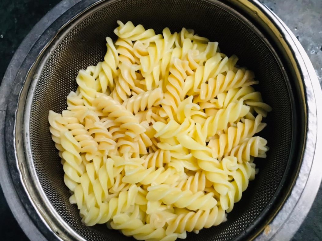 Creamy Vegetable Fusilli Pasta Recipe
