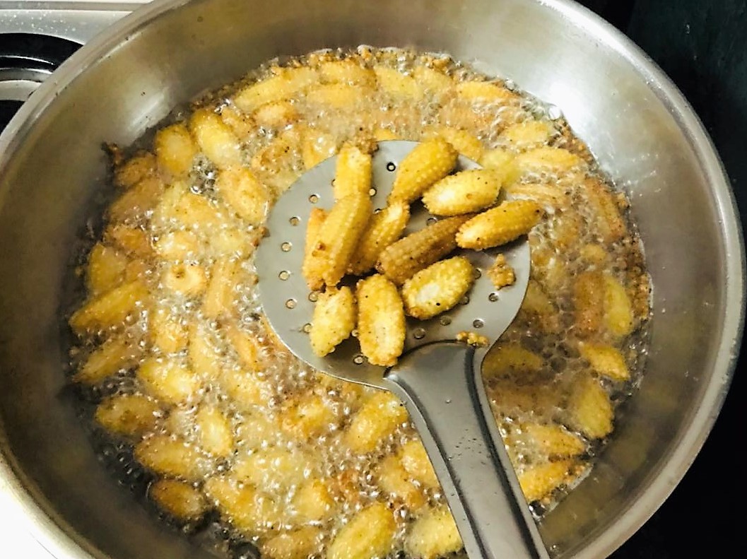 Salt and Pepper Baby Corn Recipe