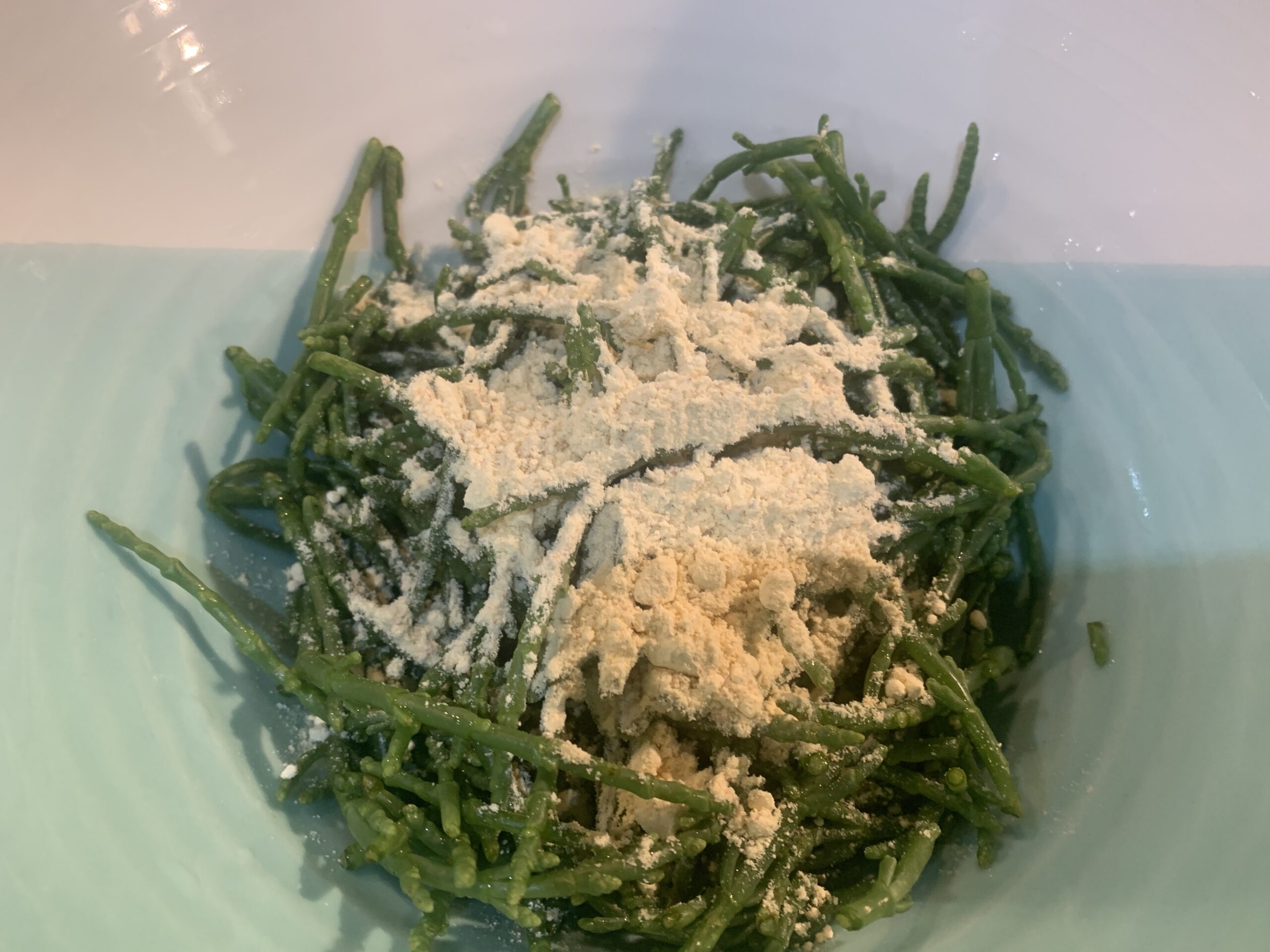 Samphire Pakora Recipe