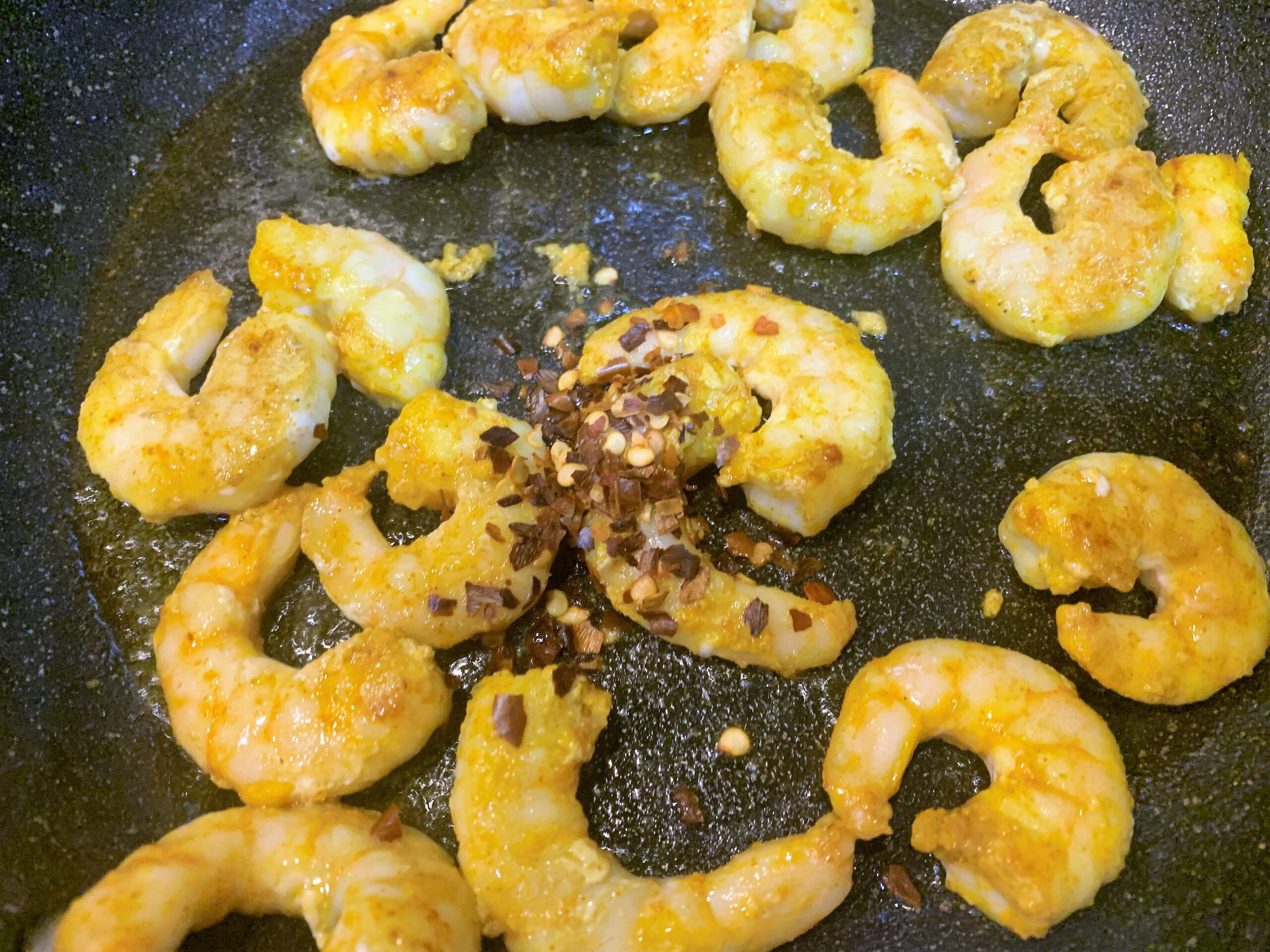 Stir fried Prawns with Mango Recipe