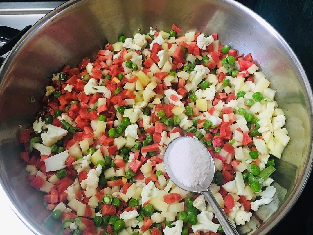 Vegetable Frankie Recipe