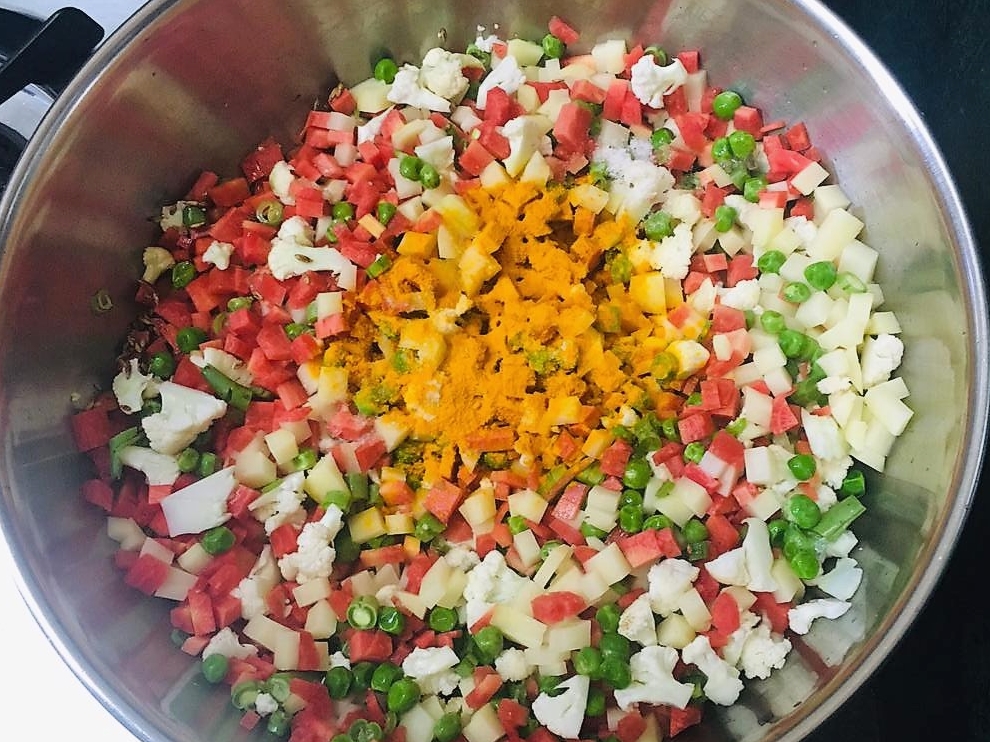 Vegetable Frankie Recipe