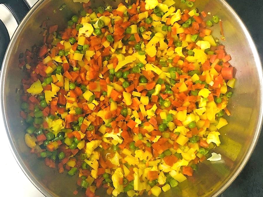 Vegetable Frankie Recipe