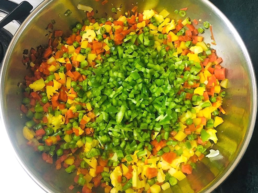 Vegetable Frankie Recipe