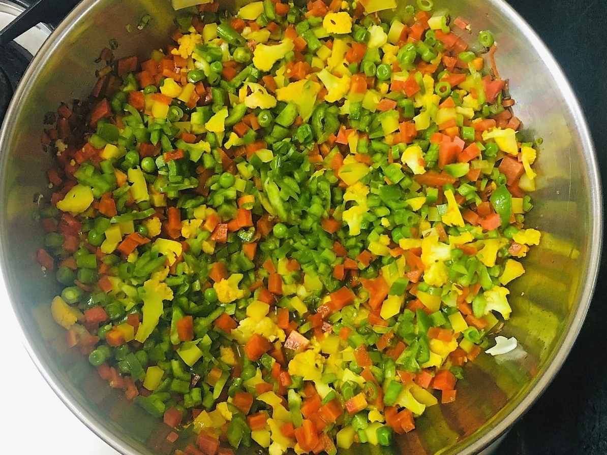 Vegetable Frankie Recipe