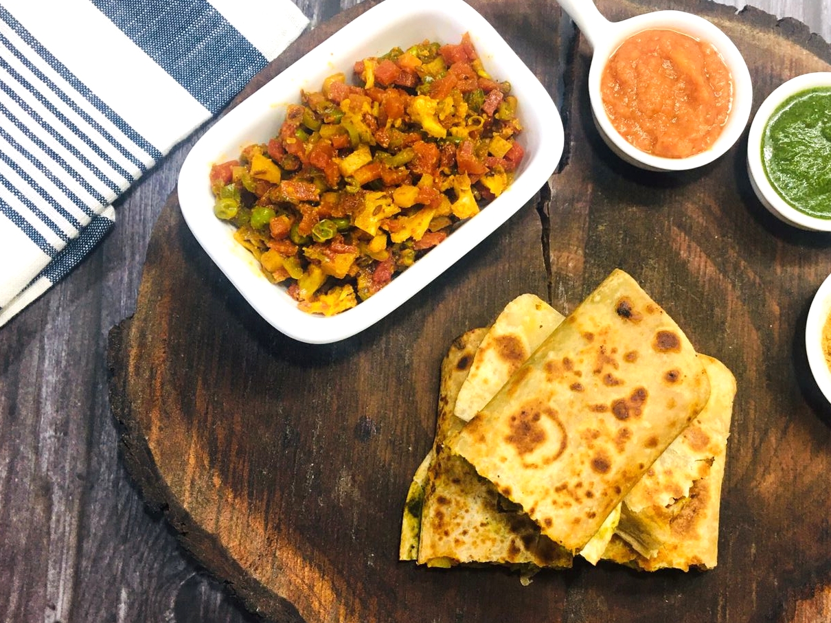 Vegetable Frankie Recipe