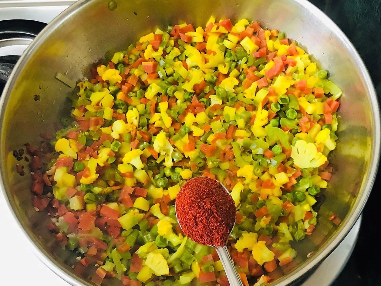 Vegetable Frankie Recipe