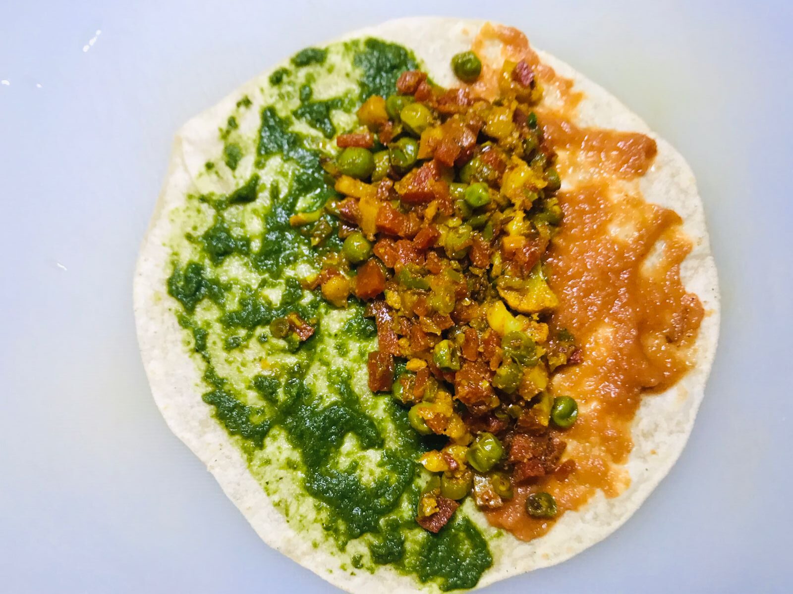 Vegetable Frankie Recipe