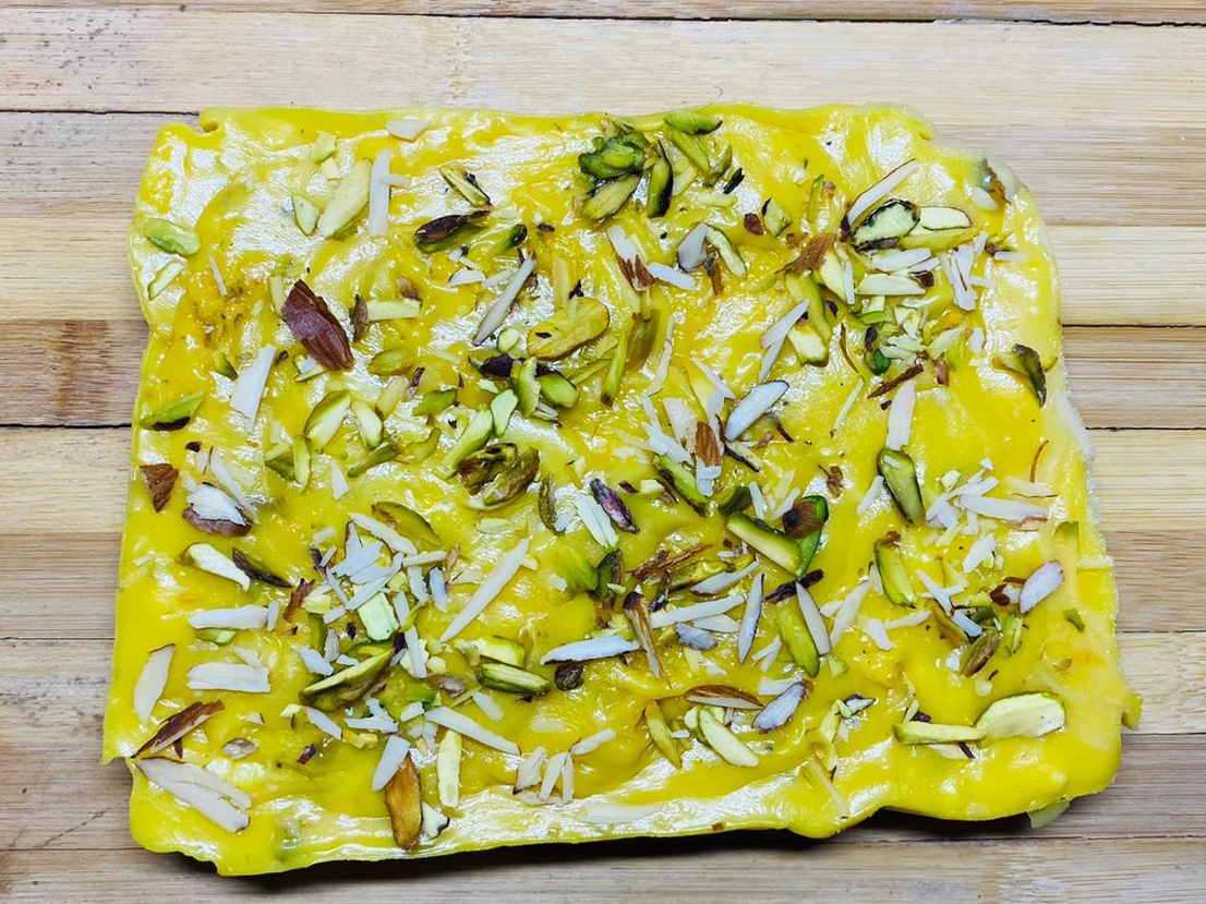 Rasmalai Chocolate Fudge Recipe