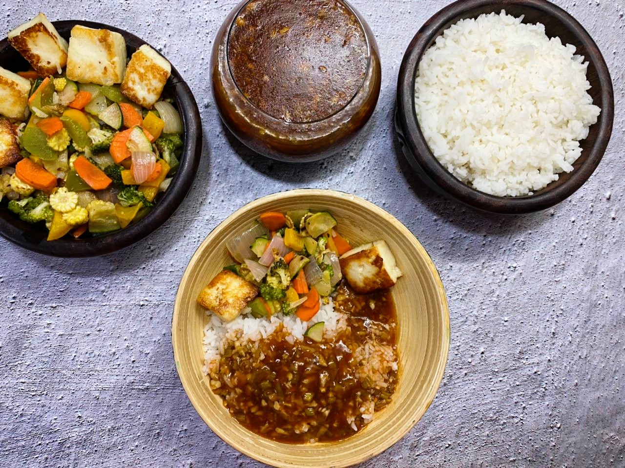 Kung Pao Rice Bowl Recipe