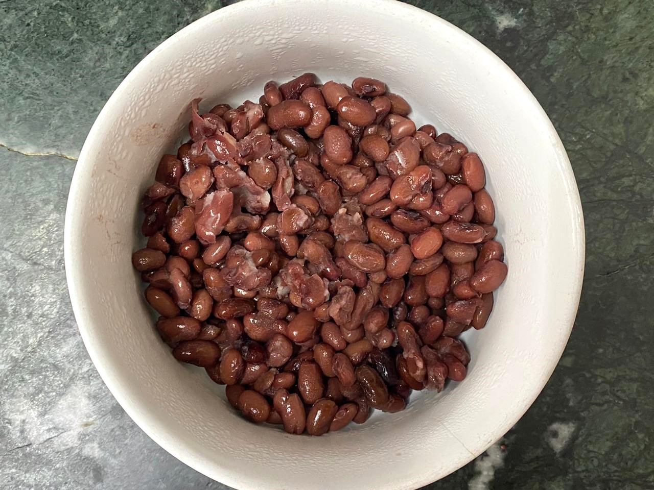 Kidney Beans Open Toastie Recipe