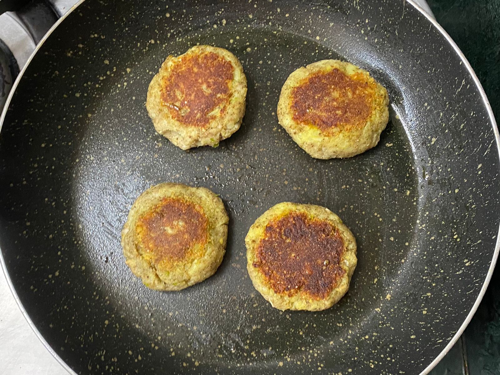 Fasting Aloo Tikki Chaat Recipe