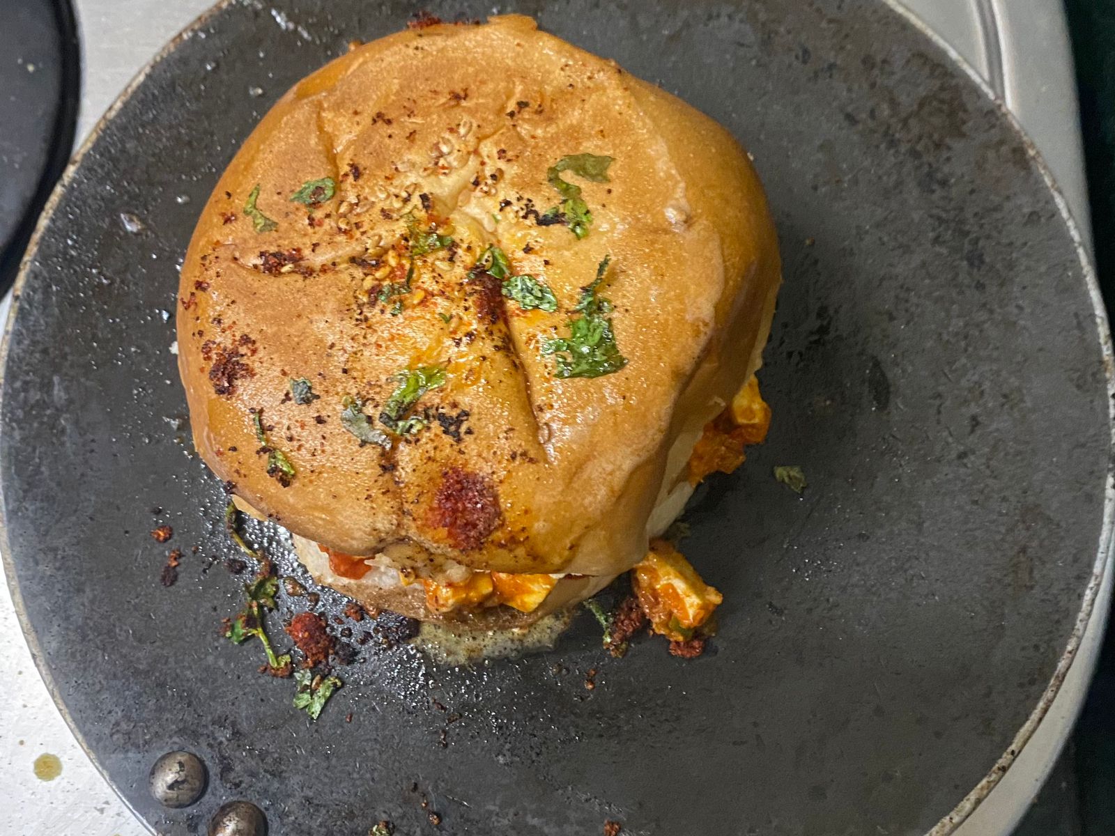 Hyderabadi Tawa Burger