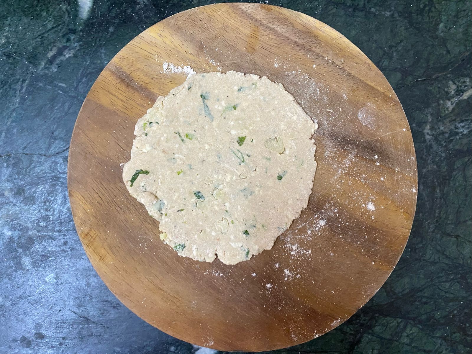 Ragpira paneer Paratha