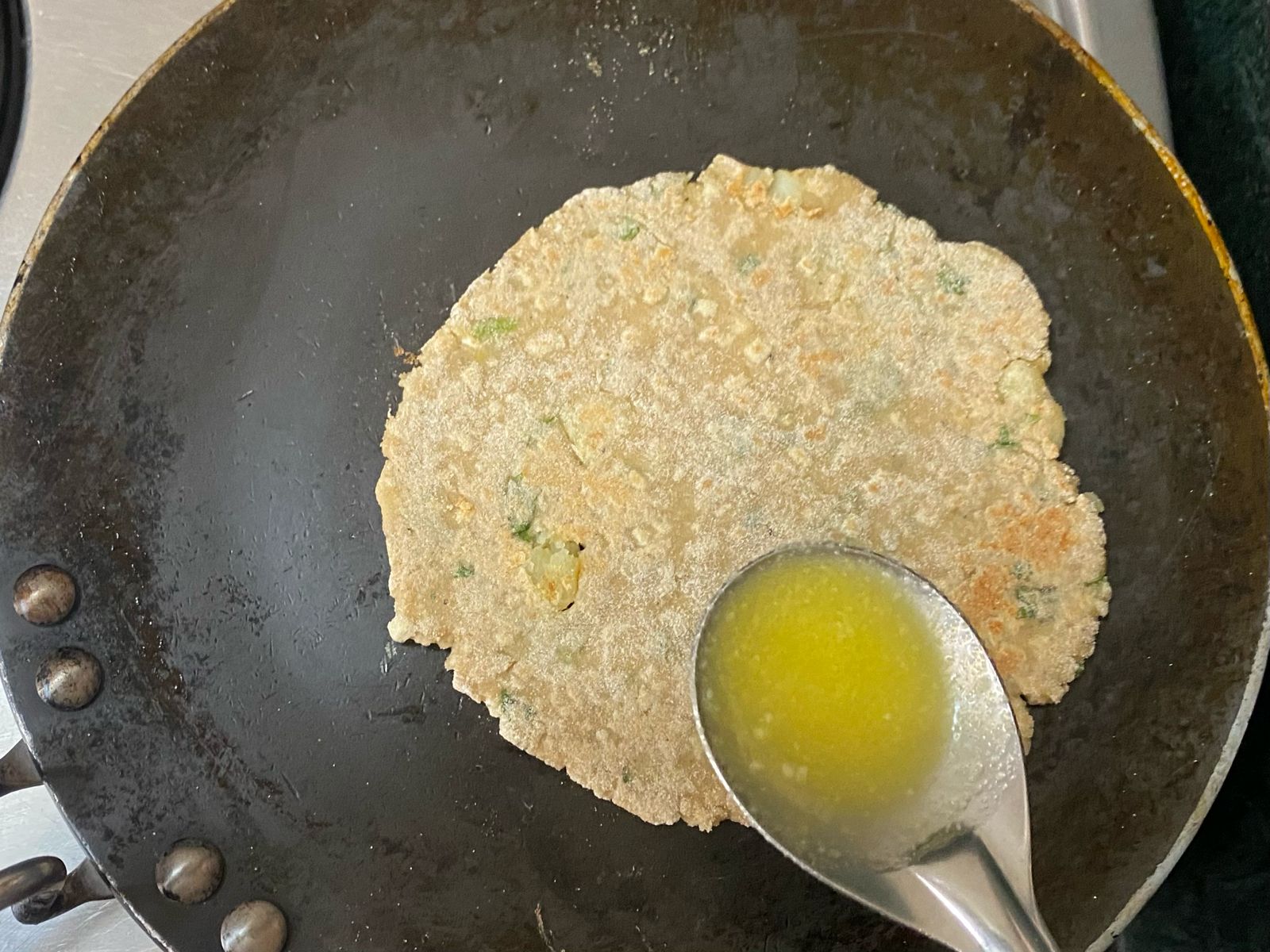 Ragpira paneer Paratha