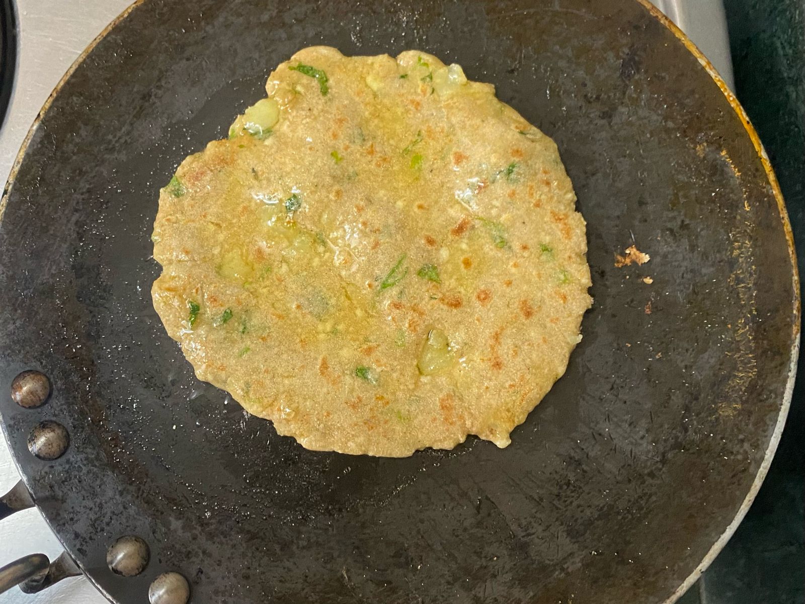 Ragpira paneer Paratha